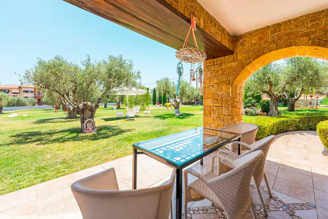 The sunset in the port of Thassos Limenas